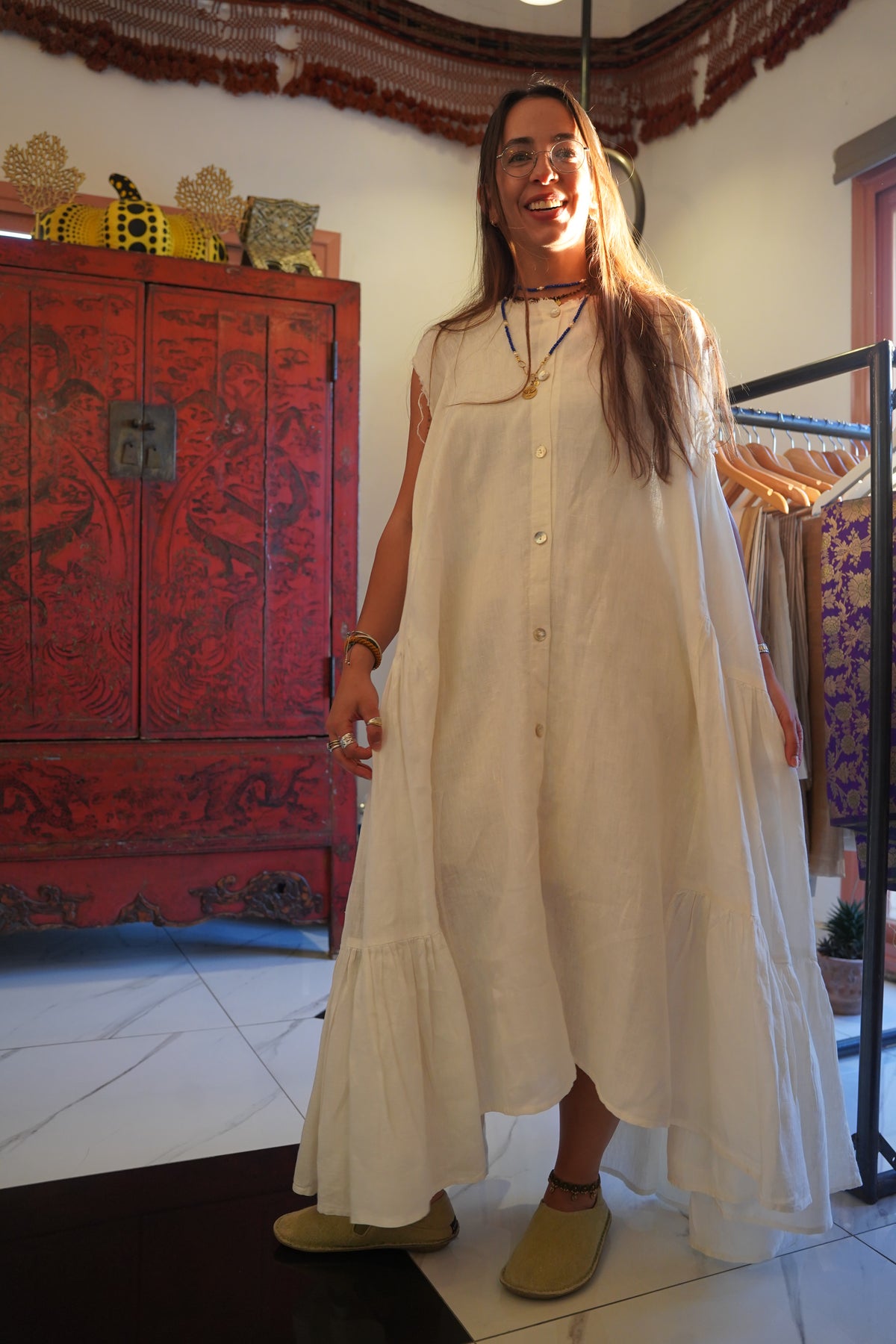 Oversized button down